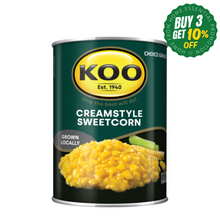 Load image into Gallery viewer, Koo Creamstyle Sweetcorn 415g - The Savanna