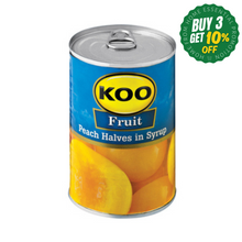 Load image into Gallery viewer, Koo Peach Halves 410g - The Savanna