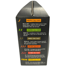 Load image into Gallery viewer, Black Mamba Chilli Venom 4x50ml Gift Pack - The Savanna