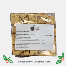 Load image into Gallery viewer, All Sorts White Chocolate &amp; Cranberry Rusks