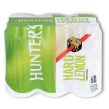 Load image into Gallery viewer, Hunter's Hard Lemon Can 440ml
