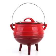 Load image into Gallery viewer, LKs Potjie Pot (red) Size 4
