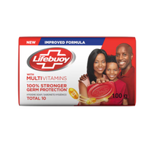 Load image into Gallery viewer, Life Buoy 'Total 10' Bar (Red) 100g