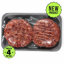 Load image into Gallery viewer, British Gourmet Beef Burger Patties (4 x 125g)