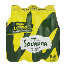 Load image into Gallery viewer, Savanna Dry Cider Angry Lemon 330ml - The Savanna
