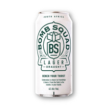 Load image into Gallery viewer, Bomb Squad Lager 440ml - The Savanna
