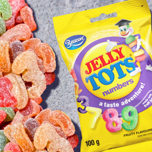 Load image into Gallery viewer, Beacon Jelly Tots Numbers 100g
