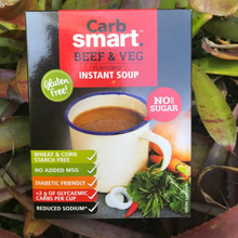 Load image into Gallery viewer, Carb Smart Instant Soup Beef &amp; Veg 68g