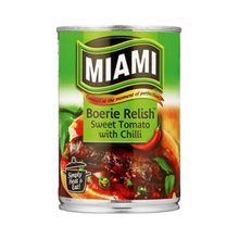 Load image into Gallery viewer, Miami Boerie Relish Sweet Tomato w/chilli 450g