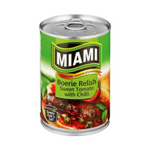 Load image into Gallery viewer, Miami Boerie Relish Sweet Tomato w/chilli 450g