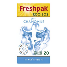 Load image into Gallery viewer, Freshpak Rooibos Tagless Chamomile 20s