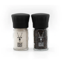 Load image into Gallery viewer, Oryx Desert Salt &amp; Pepper Grinder 75g - The Savanna