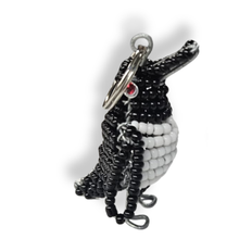 Load image into Gallery viewer, Beaded Keyring Penguin