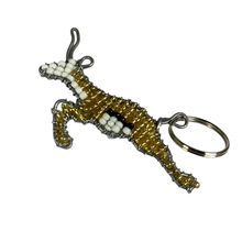 Load image into Gallery viewer, Beaded Keyring - Springbok