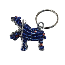 Load image into Gallery viewer, Beaded Keyring - Hippo
