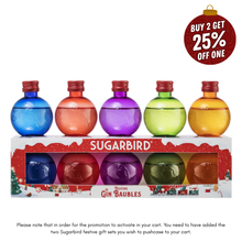 Load image into Gallery viewer, Sugarbird Festive Gin Baubles (5x40ml) - The Savanna