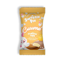 Load image into Gallery viewer, Chocolate-coated mallow egg with caramel centre