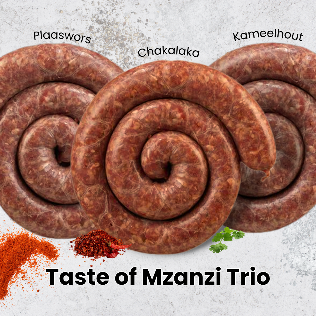Taste of Mzanzi Boerewors Trio - The Savanna