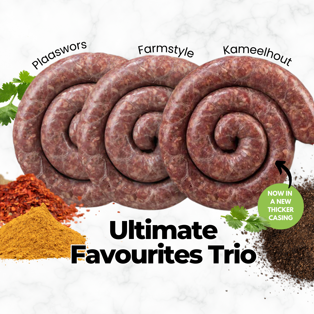 Ultimate Favourites Boerewors Trio - The Savanna