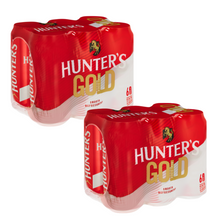 Load image into Gallery viewer, Hunter's Gold Cider Can 440ml - The Savanna