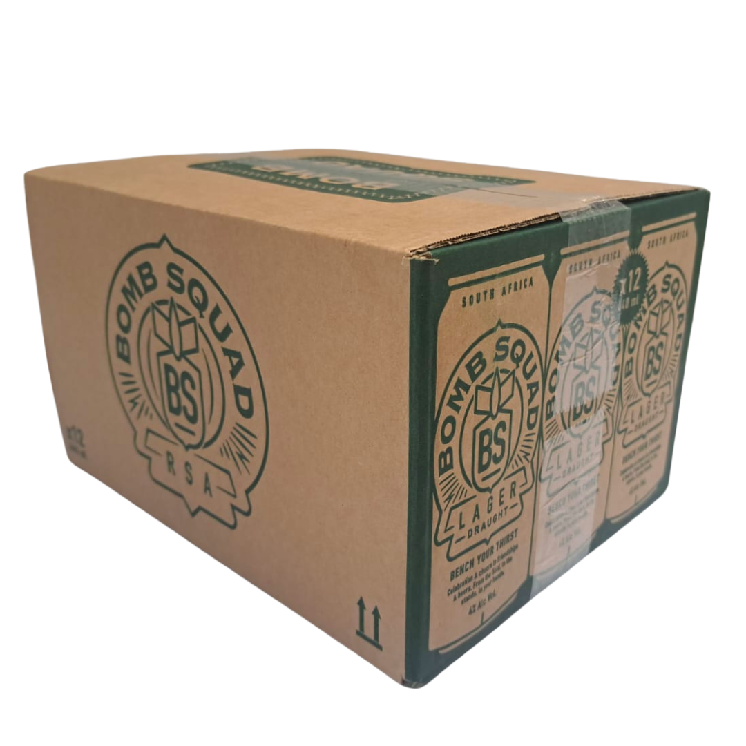 Bomb Squad Lager 440ml - The Savanna