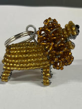 Load image into Gallery viewer, Beaded Keyring - Lion