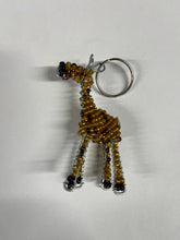 Load image into Gallery viewer, Beaded Keyring - Giraffe