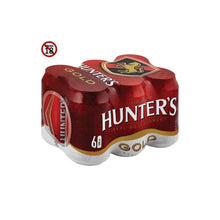 Load image into Gallery viewer, Hunter's Gold Cider Can 440ml - The Savanna