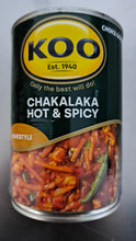 Load image into Gallery viewer, KOO Chakalaka Hot &amp; Spicy 410g - The Savanna