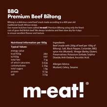 Load image into Gallery viewer, m-eat! Beef Biltong BBQ