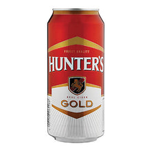 Load image into Gallery viewer, Hunter's Gold Cider Can 440ml - The Savanna