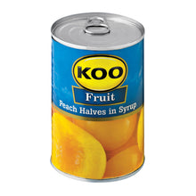 Load image into Gallery viewer, Koo Peach Halves 410g - The Savanna